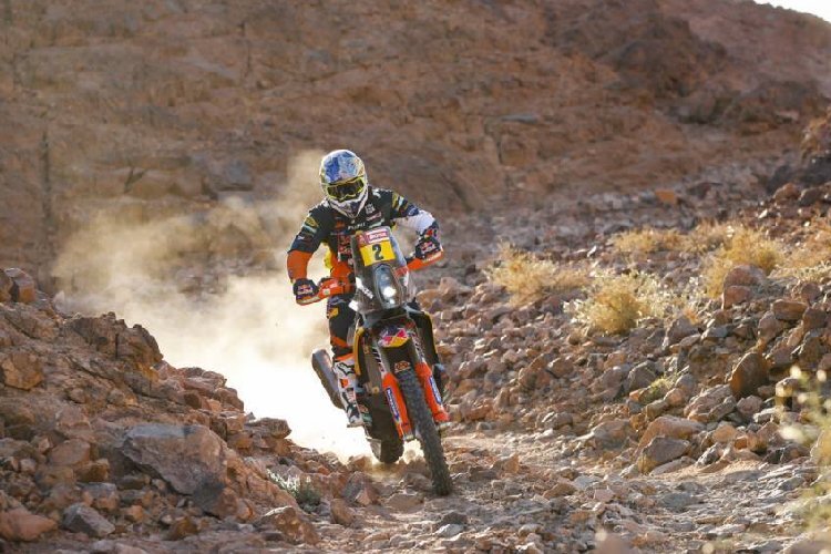 Matthias Walkner ist bei der Dakar 2020 gut dabei