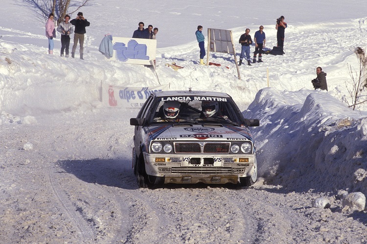 Juha Kankkunen bei der Rallye Monte Carlo