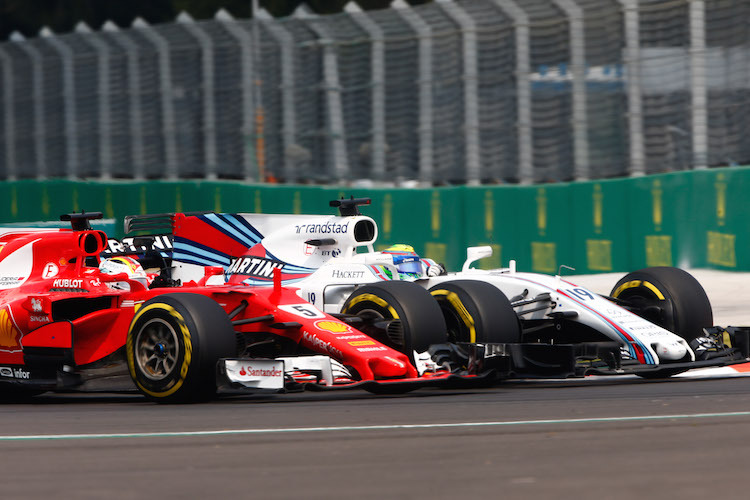 Vettel gegen Massa