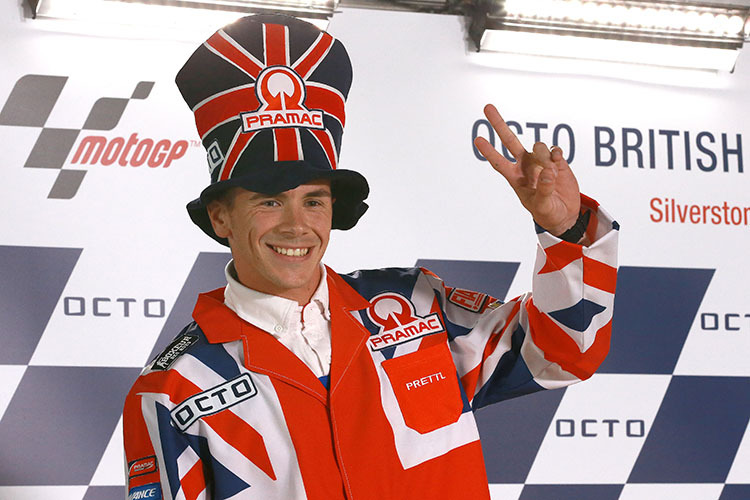 Scott Redding zeigte in Silverstone Flagge