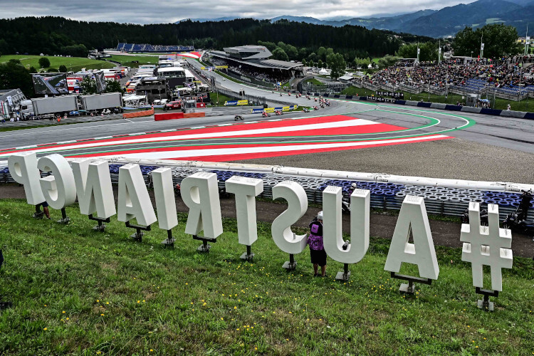 Der Red Bull Ring ist Schauplatz des Motorrad Grand Prix von Österreich 2021