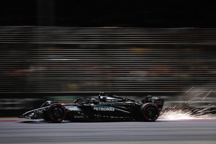Kimi Antonelli in Singapur