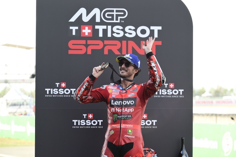 Platz 3 beim WM-Auftakt: Francesco Bagnaia