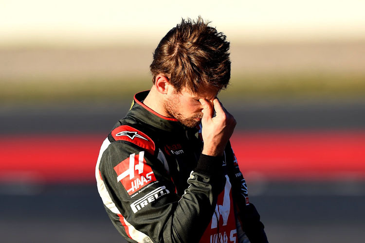 Frust pur: Romain Grosjean