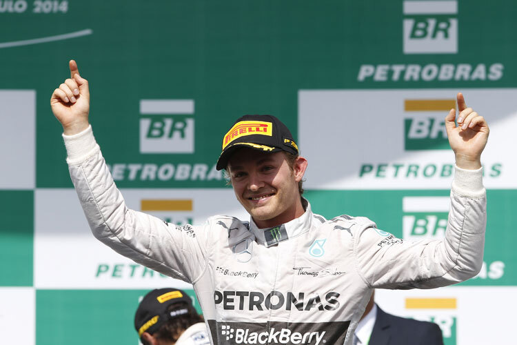 Nico Rosberg meldete sich in Brasilien im Titelkampf zurück