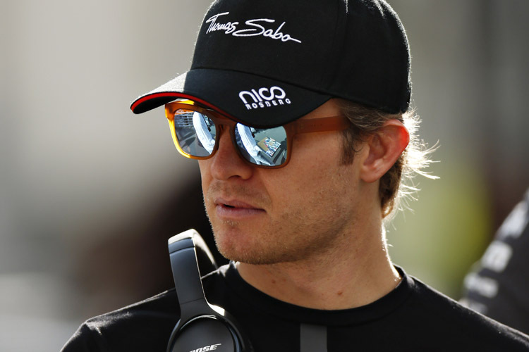 Nico Rosberg: « Wenn ich vorne liege, ist es mir natürlich lieber, wenn es trocken bleibt, aber selbst auf nasser Piste wird es sicher lustig»