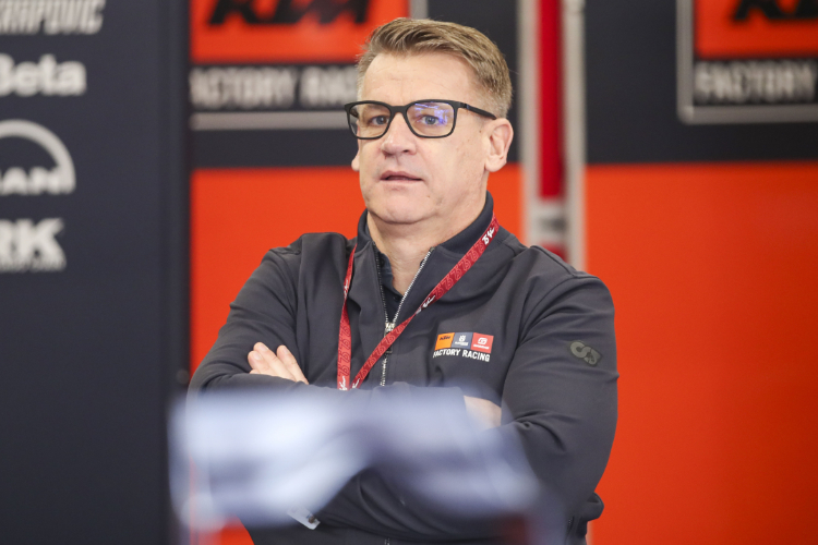 Pit Beirer, directeur de course de KTM