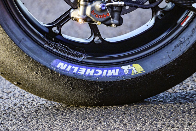 Die derzeitigen Michelin-Vorderreifen genügen den MotoGP-Ansprüchen nicht