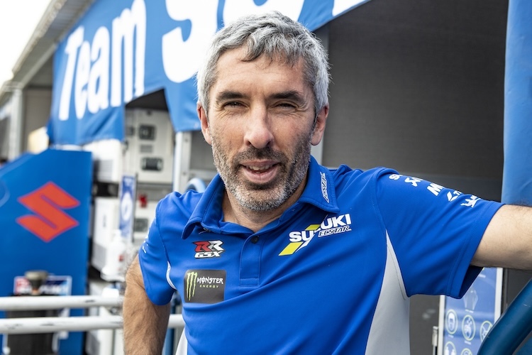 Manuel Cazeaux arbeitete mit Maverick Vinales schon bei Suzuki