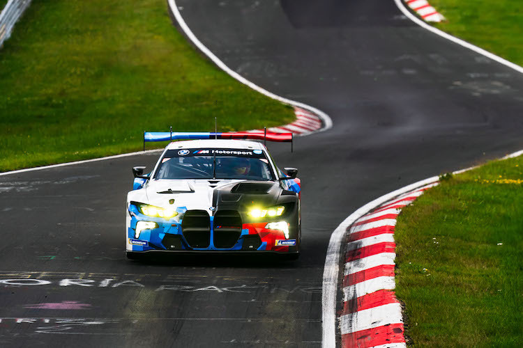 Der neue BMW M4 GT3 EVO auf der Nordschleife