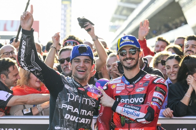 Jorge Martin und Pecco Bagnaia