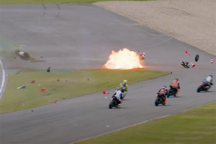 IDM Hockenheim 2025: Der Crash