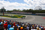 Die Haarnadel des Circuit Gilles Villeneuve, im Hintergrund die Biosphäre