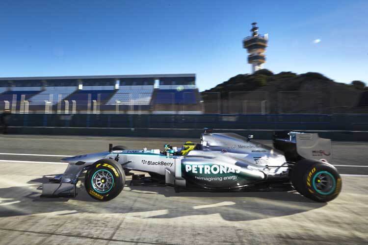 Nico Rosberg im neuen F1 W04