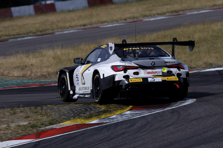 Sandro Holzem bei seinem GT3-Debüt im GTC Race