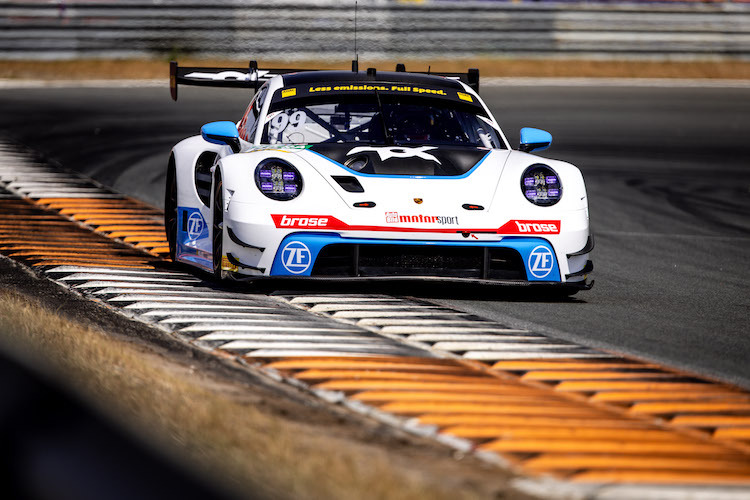  Marvin Dienst nimmt in der zweiten Saisonhälfte im zweiten Toksport WRT Porsche Platz