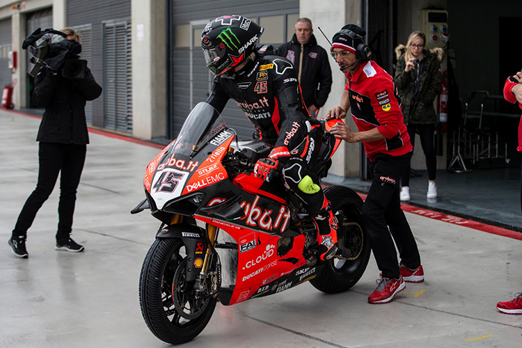Scott Redding auf der Werks-Ducati