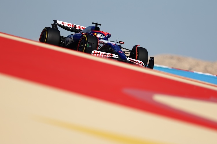 Daniel Ricciardo drehte im ersten freien Training auf dem Bahrain-Rundkurs die schnellste Runde 