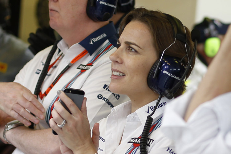 Claire Williams: «So fantastisch das letzte Jahr auch war – vor allem ganz am Ende – so sehr hat das Ferrari-Team seine aktuelle Position auch verdient»