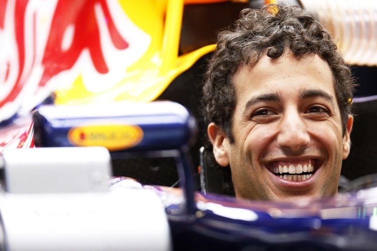 Bitte lächeln - Daniel Ricciardo