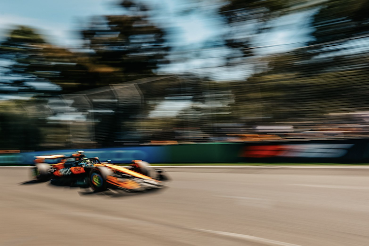 Lando Norris in Melbourne