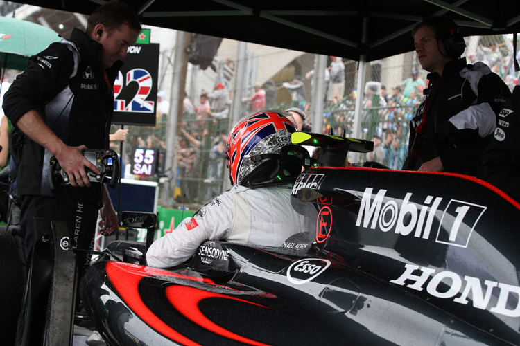Nach dem Abu Dhabi-GP gibt Jenson Button sein Cockpit frei