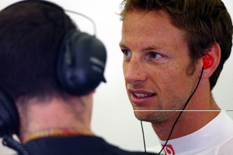 Jenson Button im Gespräch
