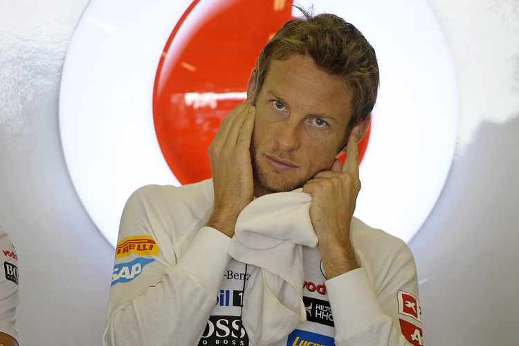 Jenson Button ist nicht zu 100 Prozent von Sergio Perez überzeugt