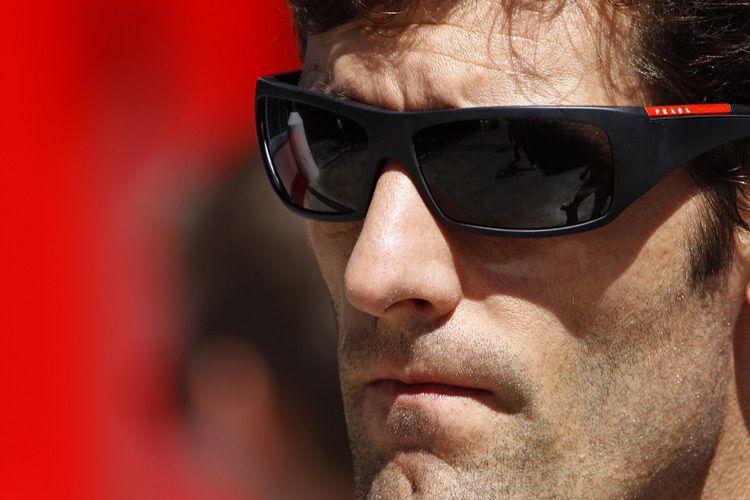 Mark Webber ist ein grosser Speedway-Fan