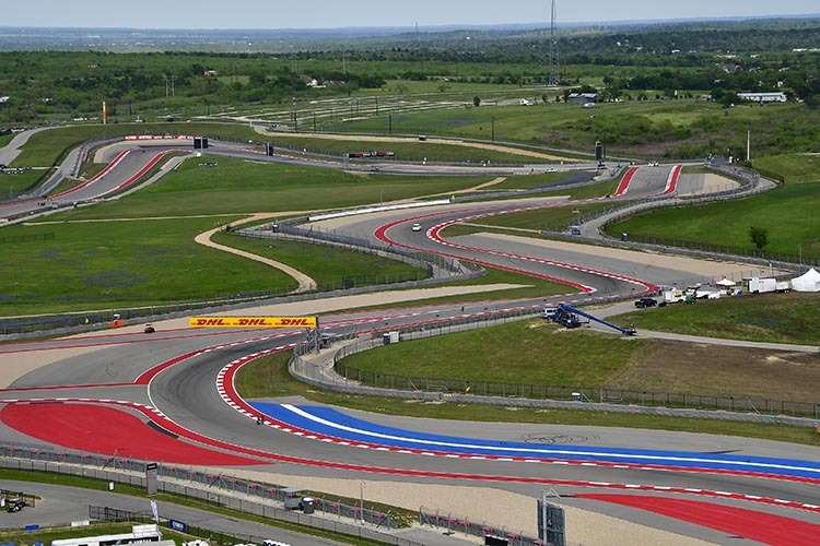 Austin/Texas ist in fünf Wochen GP-Schauplatz