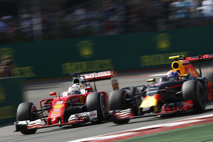 Vettel und Verstappen gerieten in diesem Jahr mehrfach aneinander