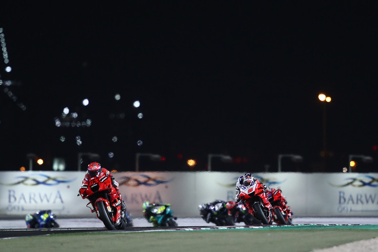 Nur Honda kam an die überlegenen Ducati bei Top-Speed ran