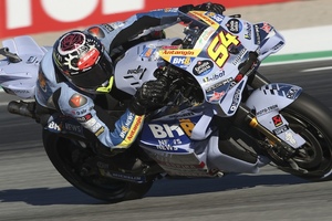 Fermin Aldeguer testete einige Änderungen)