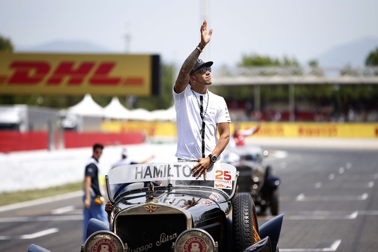 Lewis Hamilton auf dem Weg zum WM-Titel 2015