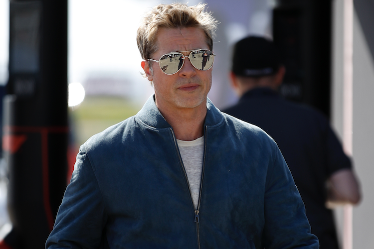 Hollywood-Superstar Brad Pitt in Silverstone