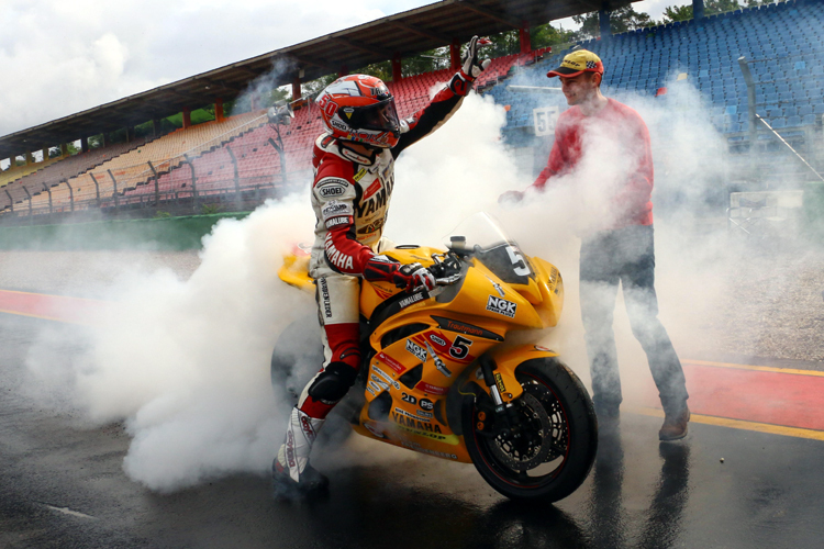 Lukas Trautmann schrieb 2014 Yamaha-Cup-Geschichte