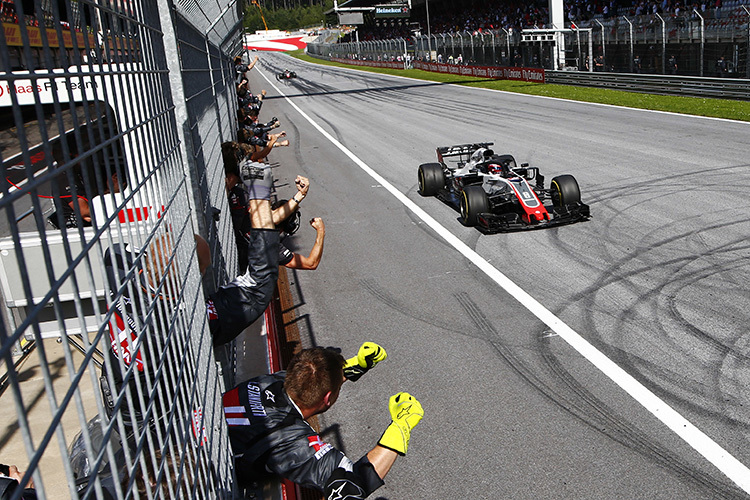 Romain Grosjean: Toller Vierter im Grossen Preis von Österreich