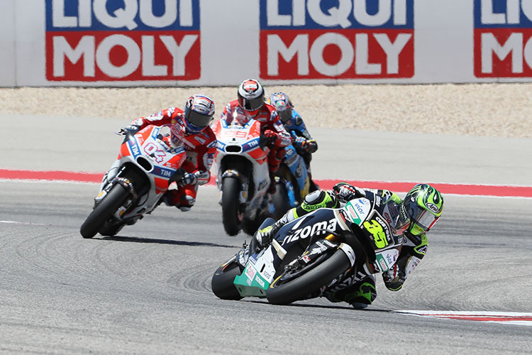 Cal Crutchlow im MotoGP-Rennen von Austin