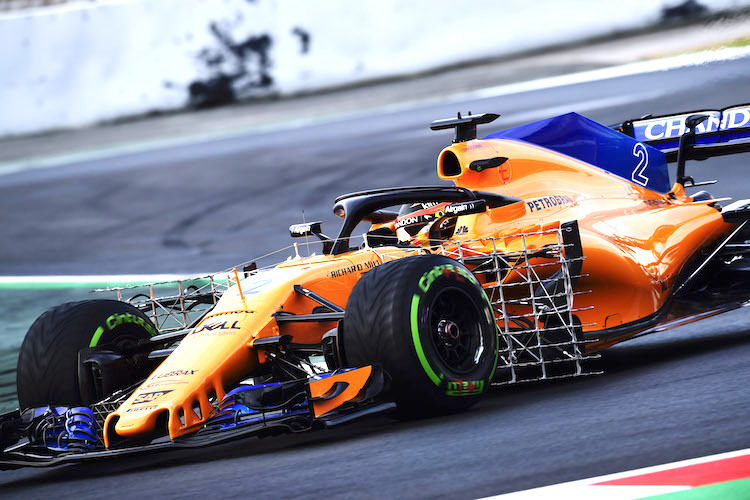 Stoffel Vandoorne im McLaren-Renault