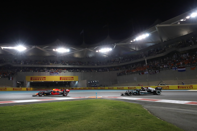 2021 in Abu Dhabi wurde Max Verstappen Weltmeister