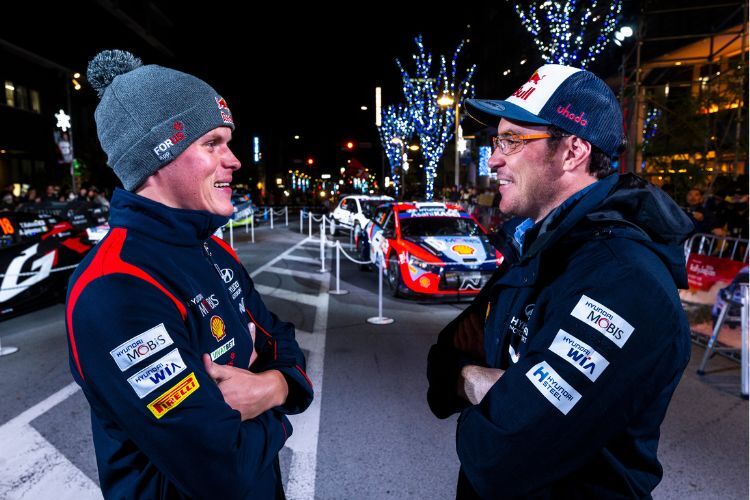 Ott Tänak und Thierry Neuville: Im Duell um die WRC-Entscheidung 2024