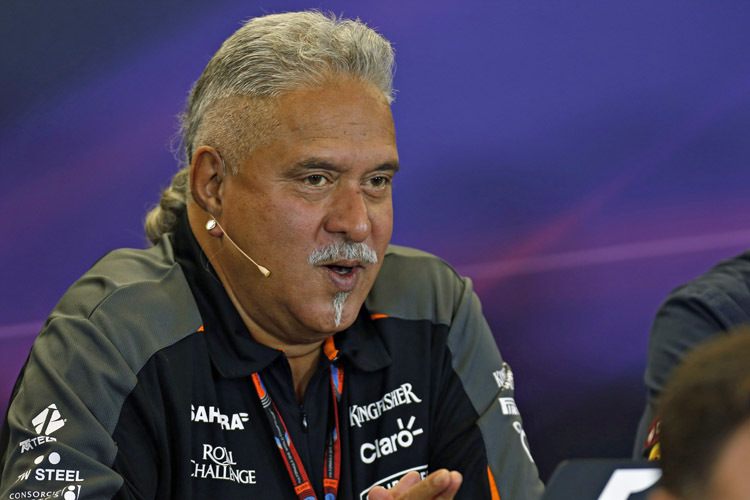 Force India-Besitzer Dr. Vijay Mallya: «Noch wurden keine Konzept-Entwürfe ausgetauscht»