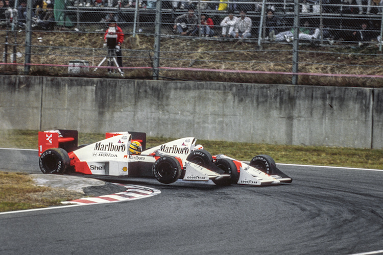 Suzuka 1989: Ayrton Senna gegen Alain Prost