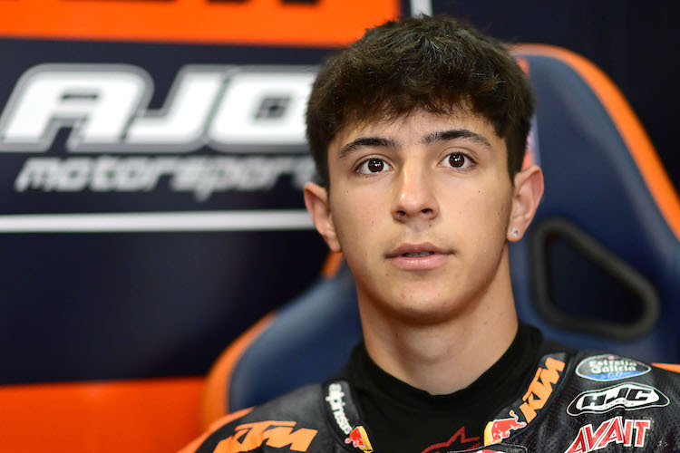 José Antonio Rueda (KTM) «Deniz hilft mir» / Moto3 José Antonio Rueda (KTM) «Deniz hilft mir» / Moto3