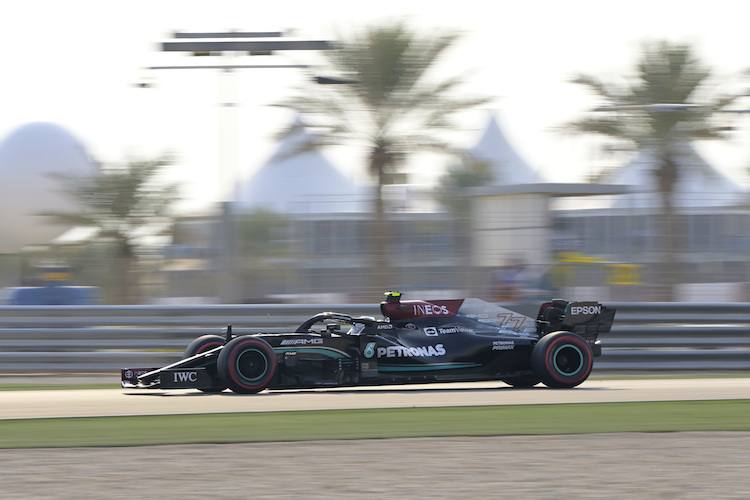 Auch im dritten freien Training in Katar blieb Valtteri Bottas der Schnellste