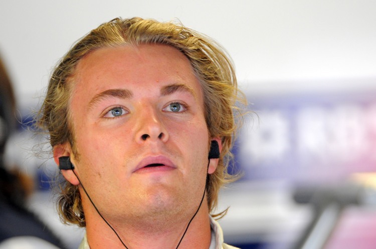 Rosberg blickt in die Sterne...