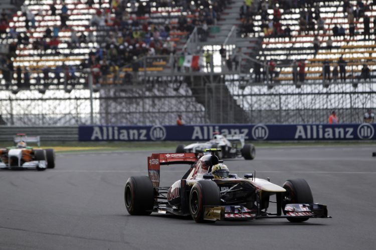 Jaime Alguersuari beeindruckt mit starken Rennen
