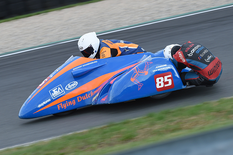 Beim Sidecar Festival in Oschersleben wurde der erste gemeinsame Test absolviert