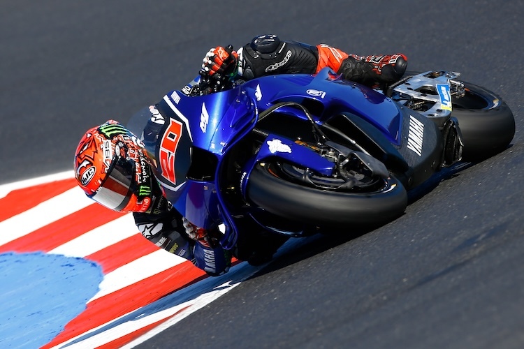 Fabio Quartararo (18.) verlor 1,2 sec auf die Test-Bestzeit