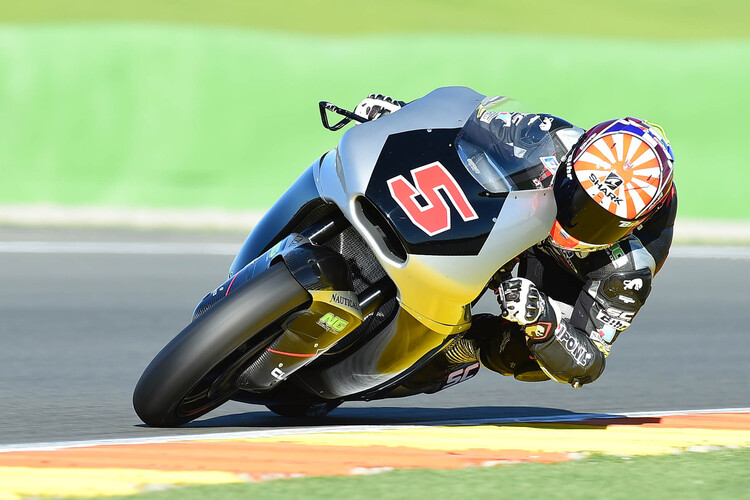 Johann Zarco beim Moto2-Test in Valencia vor zwei Wochen: 14 Podestplätze auf Kalex mit WP